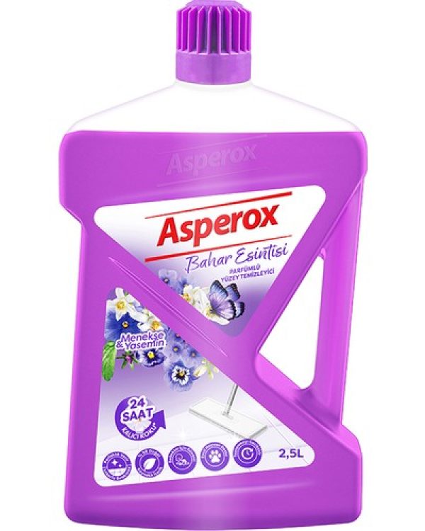 Asperox Yüzey Temizleyici 2,5lt Mor (Bahar Esintisi)