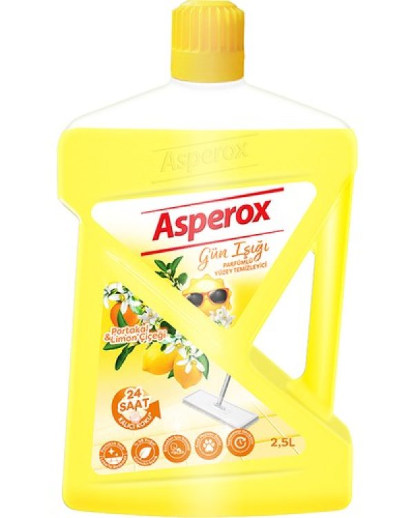 Asperox Yüzey Temizleyici 2,5lt Sarı (Gün Işığı)