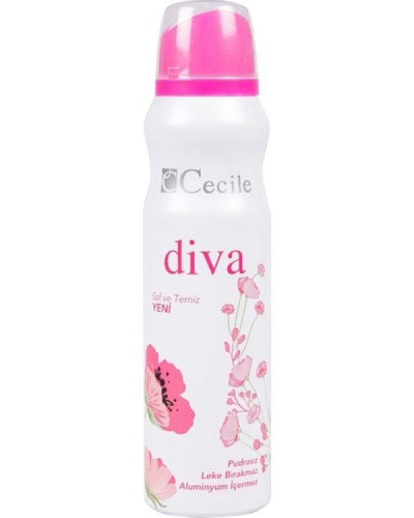 Cecile Deodorant Diva Bayan 150ml