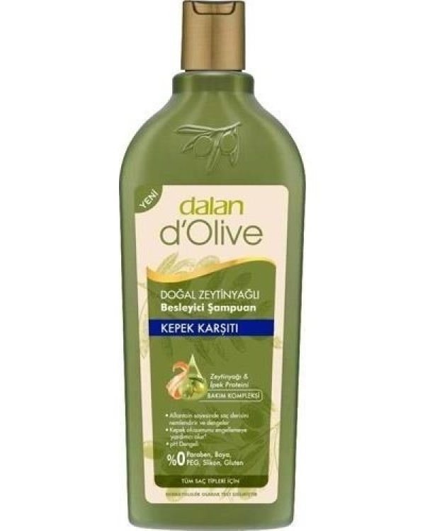 Dalan D’Olive Zeytinyağlı Şampuan Kepek Karşıtı 400ml
