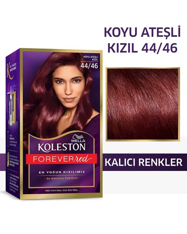 Koleston Saç Boyası Forever Red 44.46 Koyu Ateş Kızılı