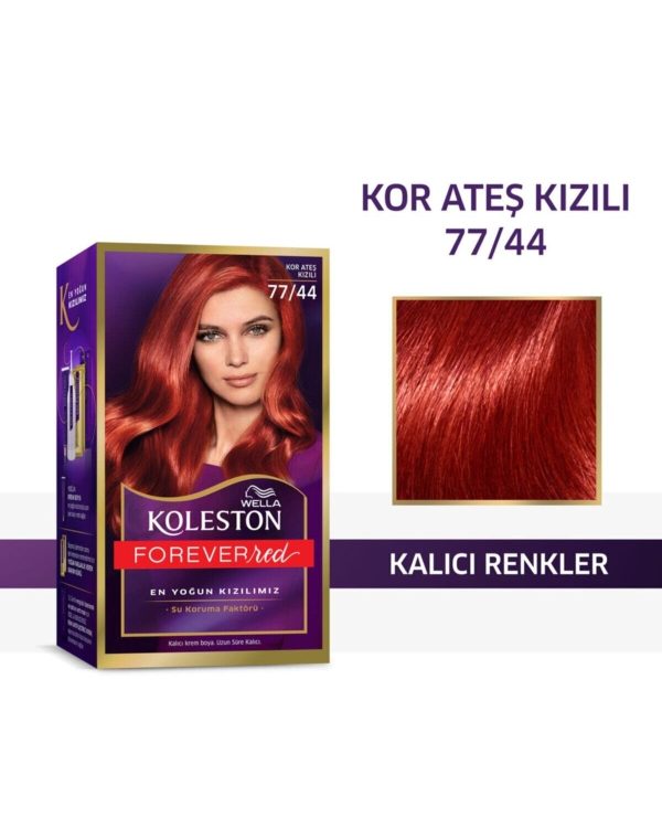 Koleston Saç Boyası Forever Red 77.44 Kor Ateş Kızılı
