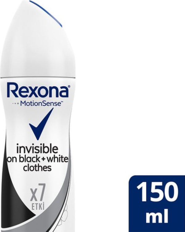 Rexona Deodorant Bayan İnvisible Clothes Black 150ml