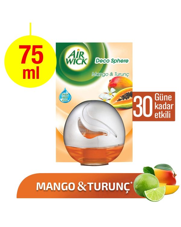 Air Wick Deco Kokulu Küre Mango 75ml Yedek