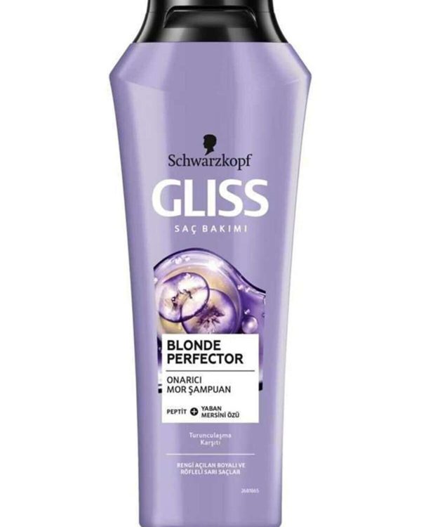 Gliss Mor Şampuan Blonde Perfector 250ml