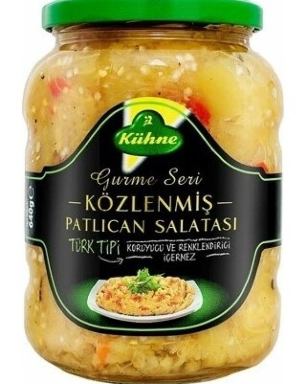 Kühne Közlenmiş Patlıcan Salatası Türk Tipi 640gr
