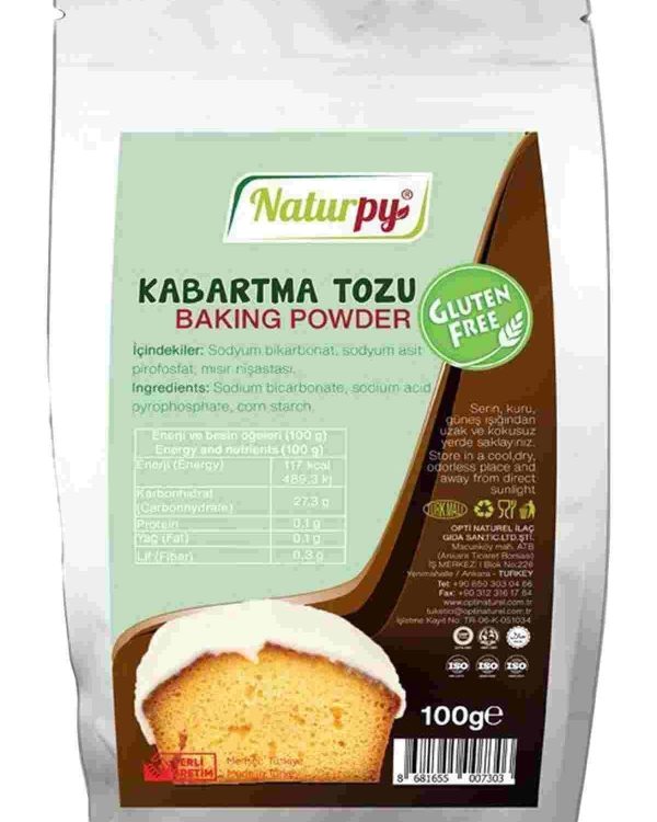 Naturpy Glutensiz Kabartma Tozu 100 G