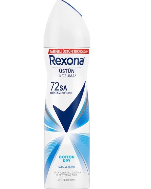 Rexona Deodorant Bayan Cotton Dry 150ml Yeni