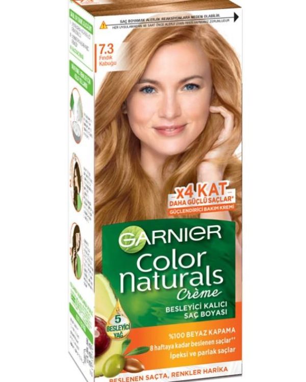 Garnier Color Naturals Saç Boyası 7.3 Fındık Kabuğu Yeni