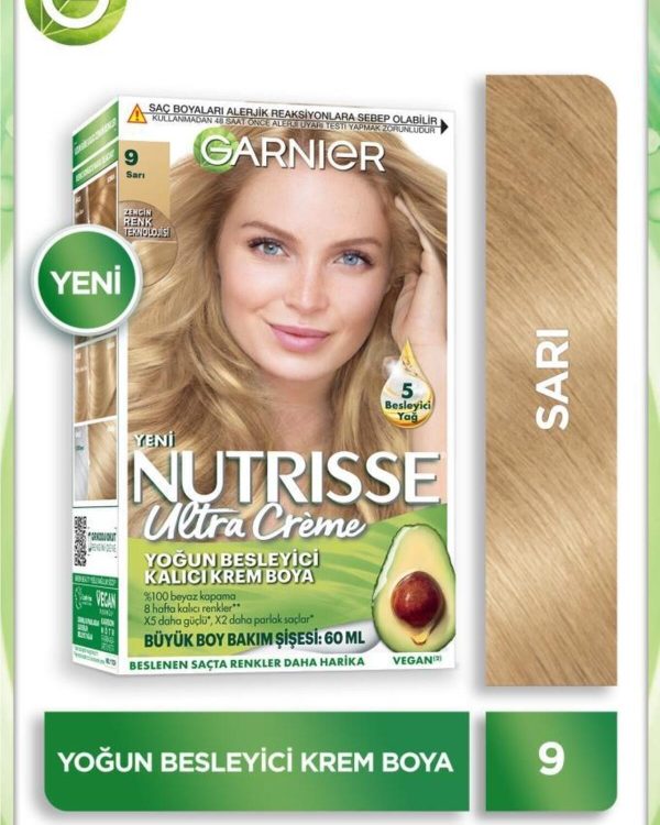 Garnier Nutrisse Saç Boyası 9 Sarı