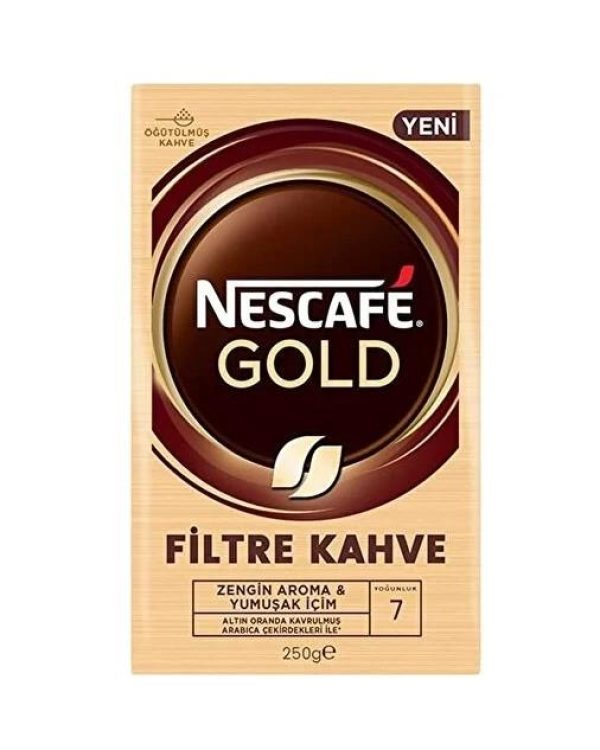 Nestle Nescafe Gold Filtre Kahve 250gr