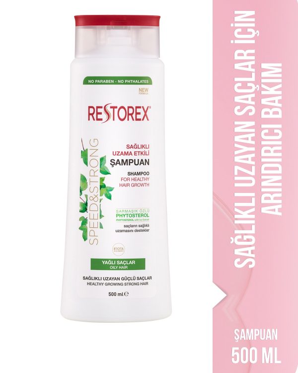 Restorex Şampuan 500ml Yağlı Saçlar