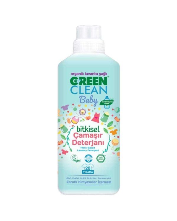Green Clean Baby Bitkisel Sıvı Çamaşır Deterjanı 1000ml