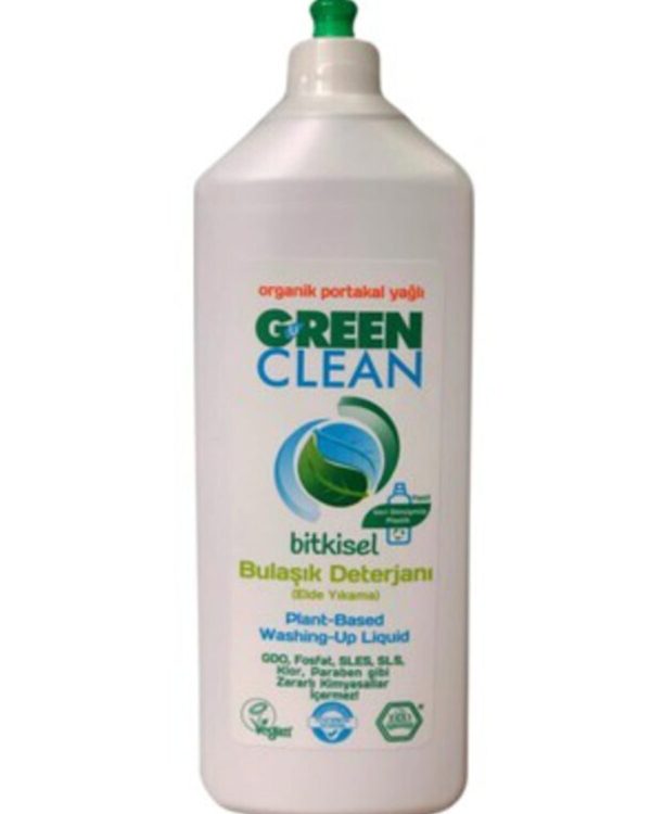 Green Clean Bitkisel Bulaşık Deterjanı Portakal 730ml