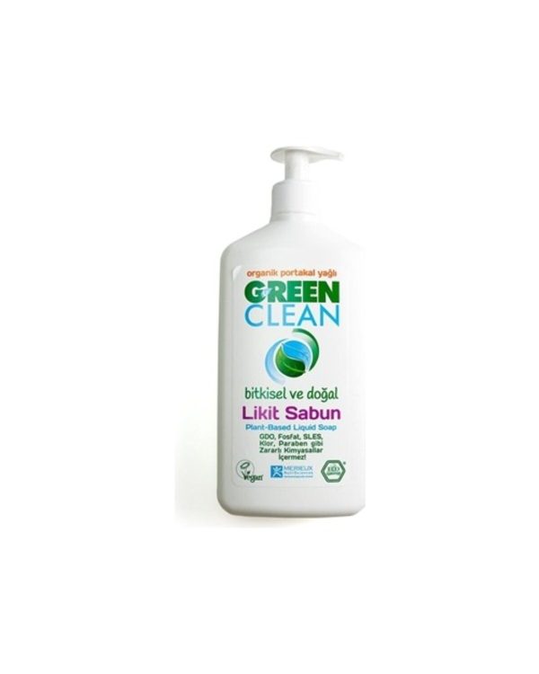 Green Clean Bitkisel Likit Sabun Portakal 500ml