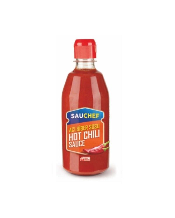Sauchef Hot Chili Sauce Acı Biber Sosu 550gr