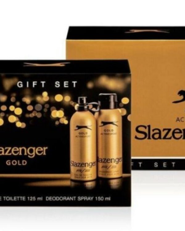 Slazenger Kofre Set Gold Erkek Parfüm 125ml + Deodorant 150ml