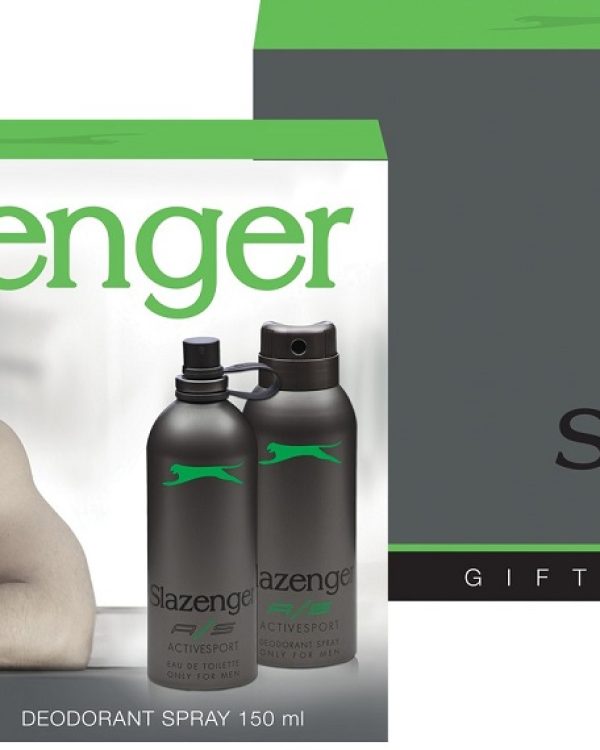 Slazenger Kofre Set Yeşil Erkek Parfüm 125ml + Deodorant 150ml