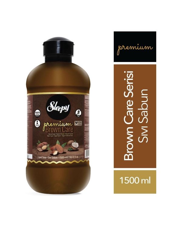Sleepy Sıvı Sabun Premium Brown Care 1500ml